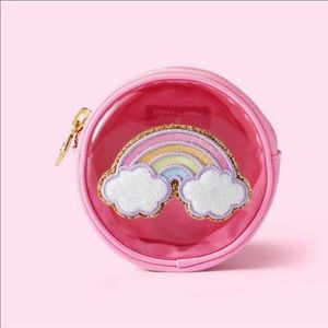 Stoney Clover Lane Rainbow Circle Pink Pouch